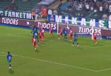 attila mocsinin kafa vurusunda top direge takildi MMDKRKZU