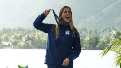 Bayanlar sörfte kazanan ABD'li Caroline Marks! | PARİS 2024 6 bayanlar sorfte kazanan abdli caroline marks paris 2024 XeHIbUla