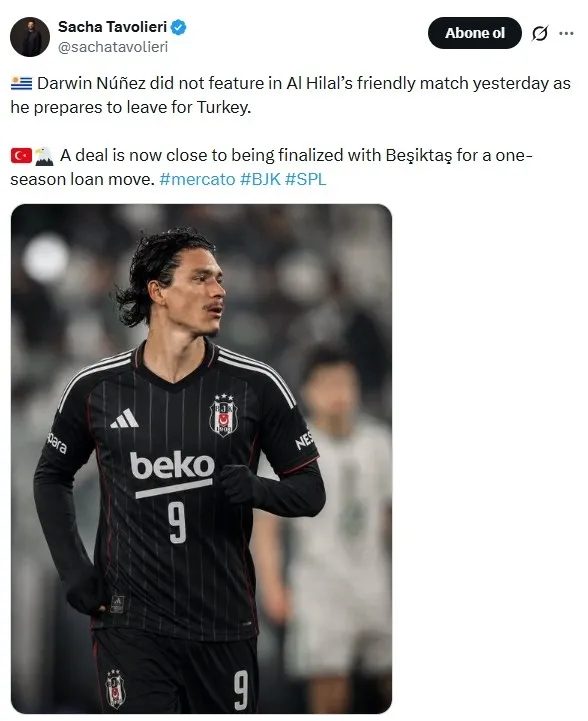 Beşiktaş Darwin Nunez transferinde memnun sona çok yaklaştı! İşte o gelişme 2 besiktas darwin nunez transferinde memnun sona cok yaklasti iste o gelisme 0 WA7v3ugc