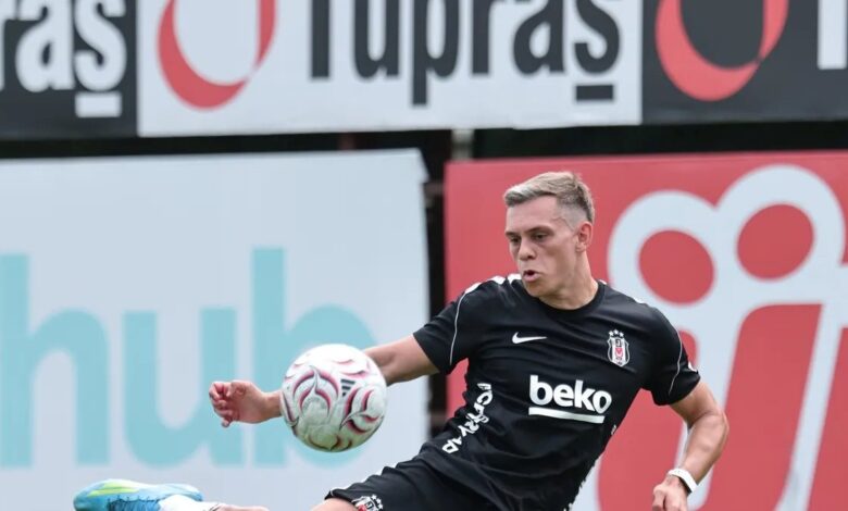 besiktasta yeni transfer leandro trossard birinci idmanina cikti YcHAIRy6