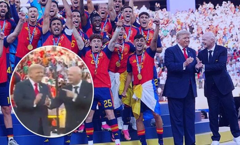 Dünya Kupası finalinde Trump krizi! Infantino’nun müdahalesi yetmedi 1 dunya kupasi finalinde trump krizi infantinonun mudahalesi yetmedi 1MrEUchc