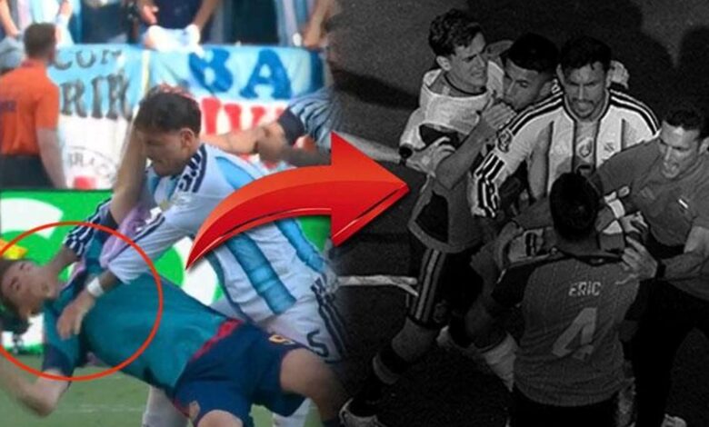 Dünya Kupası'nda maç bitti, ortalık boks ringine döndü! Paredes sinirlerine hakim olamadı 1 dunya kupasinda mac bitti ortalik boks ringine dondu paredes sinirlerine hakim olamadi lcSWV9jn