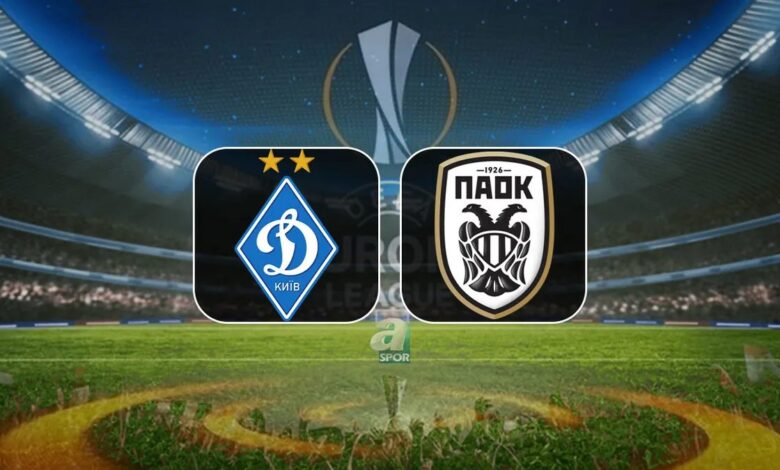 dynamo kiev paok maci ne vakit saat kacta baslayacak hangi kanalda U3dLD3Sw