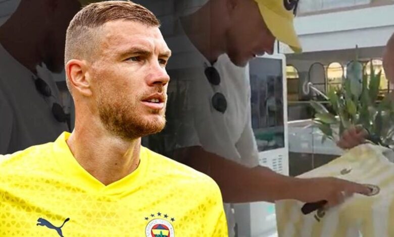 edin dzeko fenerbahcenin yeni formasina hayran kaldi uzun uzun bakti taraftalar yorum yagdirdi e7Pla4NM