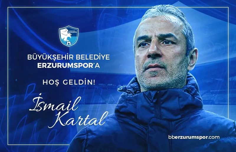 Erzurumspor'da İsmail Kartal dönemi! 2 erzurumsporda ismail kartal donemi 0 1SPwa1aK