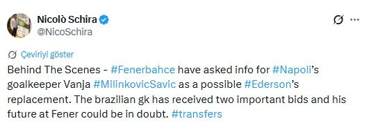 Fenerbahçe'de Ederson'un yeri Lukaku'nun arkadaşı ile dolacak! 11 fenerbahcede edersonun yeri lukakunun arkadasi ile dolacak 9 aswXCEiF