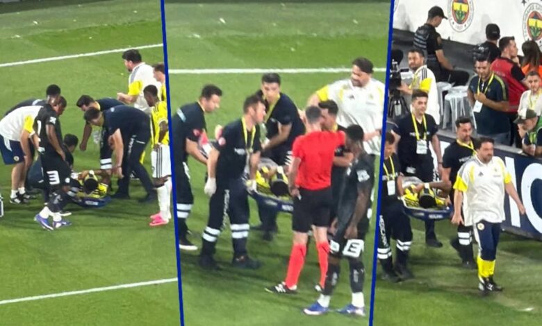 fenerbahcede sakatlik soku oyun alanini sedyeyle terk etti Xcej9tLB