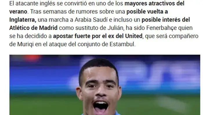 Fenerbahçe'nin Greenwood transferi Avrupa basınında gündem oldu! 'Marsilya taraftarları tepkili' | 'Atletico Madrid ikna edemedi' 7 fenerbahcenin greenwood transferi avrupa basininda gundem oldu marsilya taraftarlari tepkili atletico madrid ikna 6mFYp5Mv