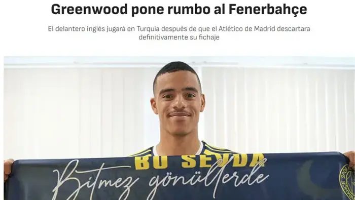 Fenerbahçe'nin Greenwood transferi Avrupa basınında gündem oldu! 'Marsilya taraftarları tepkili' | 'Atletico Madrid ikna edemedi' 5 fenerbahcenin greenwood transferi avrupa basininda gundem oldu marsilya taraftarlari tepkili atletico madrid ikna TNbAfsQw