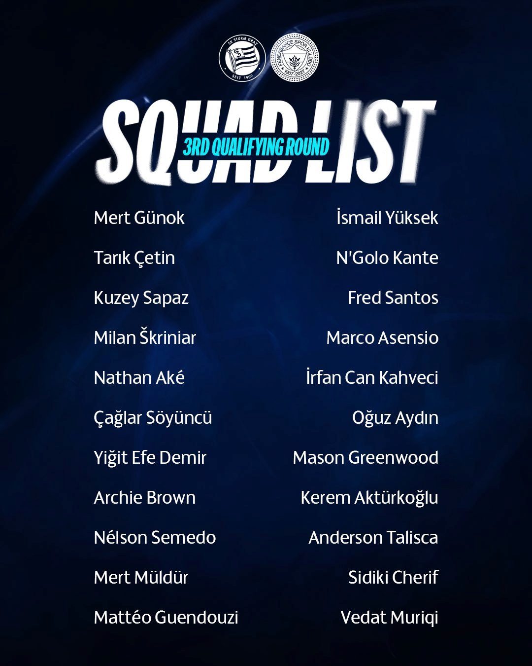 fenerbahcenin sturm graz maci kafilesi belli oldu 0 TWbpiuei