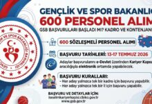 gsb 600 isci alimi basladi muracaatlar ne vakit bitiyor KzUCLpZ9