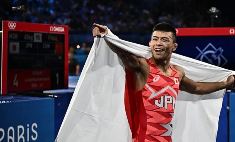 Güreşte 66 kiloda Japon Kenichiro Fumita altın madalya kazandı! | PARİS 2024 1 gureste 66 kiloda japon kenichiro fumita altin madalya kazandi paris 2024 uJpmkEhZ