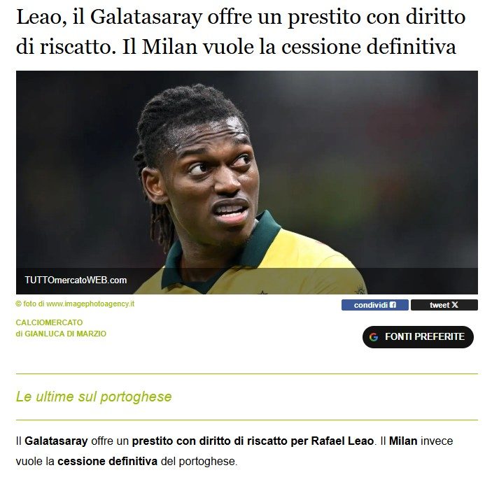 iste galatasarayin rafael leao teklifi transferde formul ortaya cikti 7 K4ee5elb