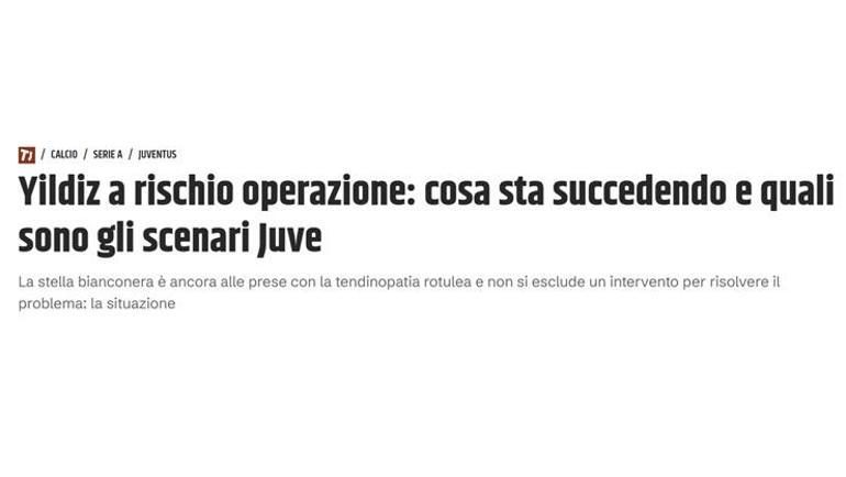 Juventus'un başı kaygıda: Kenan Yıldız'dan berbat haber 5 juventusun basi kaygida kenan yildizdan berbat haber 3 Zu6XbShj