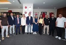 Kadın Süper Lig Kulüpler Birliği Derneği'nden, Başkan Hacıosmanoğlu'na Ziyaret 13 kadin super lig kulupler birligi derneginden baskan haciosmanogluna ziyaret CLwAU6Z1