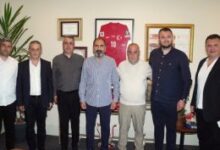 levent sahinden tff baskan vekili mecnun otyakmaz ve murat sahine ziyaret S2YCnTsq