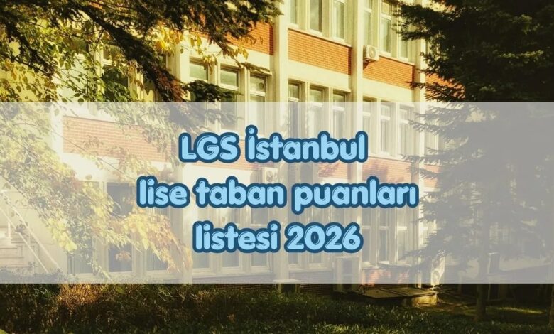 LGS İstanbul lise taban puanları ve yüzdelik dilimler 2026 1 lgs istanbul lise taban puanlari ve yuzdelik dilimler 2026 pQCcVtFn
