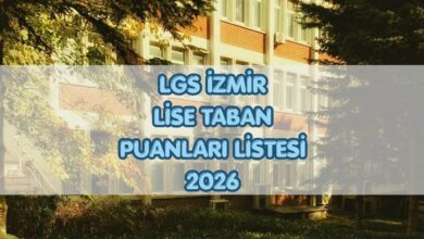 lgs izmir lise taban puanlari ve yuzdelik dilimler 2026 yn53q7qi