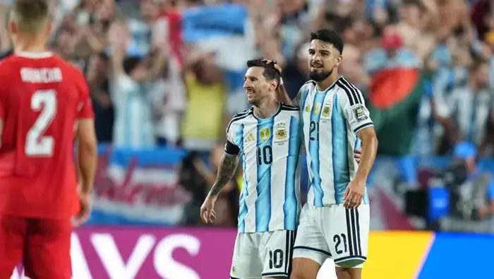 Messi'den hakeme olay tepki! 'Benimle düzgün konuş, saygılı davran' 4 messiden hakeme olay tepki benimle duzgun konus saygili davran 2 Ir6bClSG
