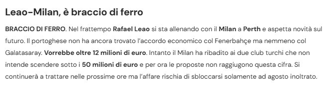 milandan fenerbahce ve galatasaraya leao yaniti italyan basini duyurdu 8 gVqd9Jj9