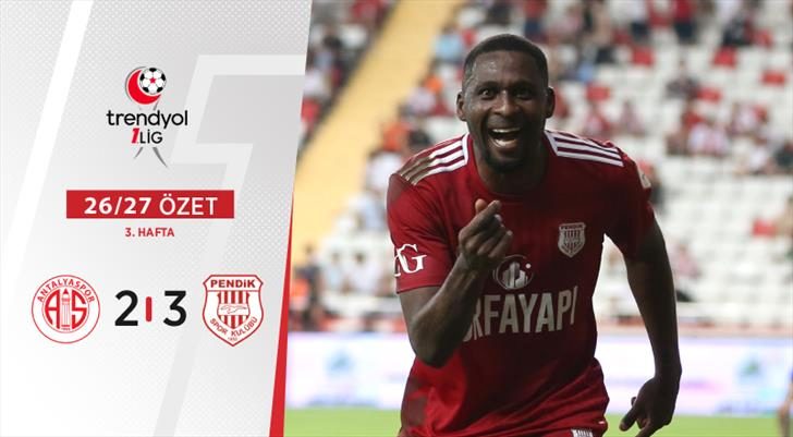 ozet 5 gollu muthis macta kazanan orfa yapi pendikspor 9uB2F67Y