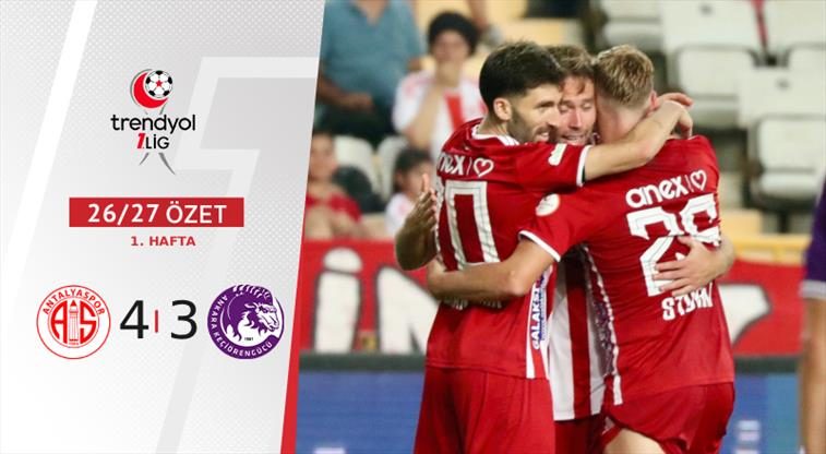ÖZET | 7 gollü inanılmaz maçta kazanan Antalyaspor 1 ozet 7 gollu inanilmaz macta kazanan antalyaspor uaF4NJBg