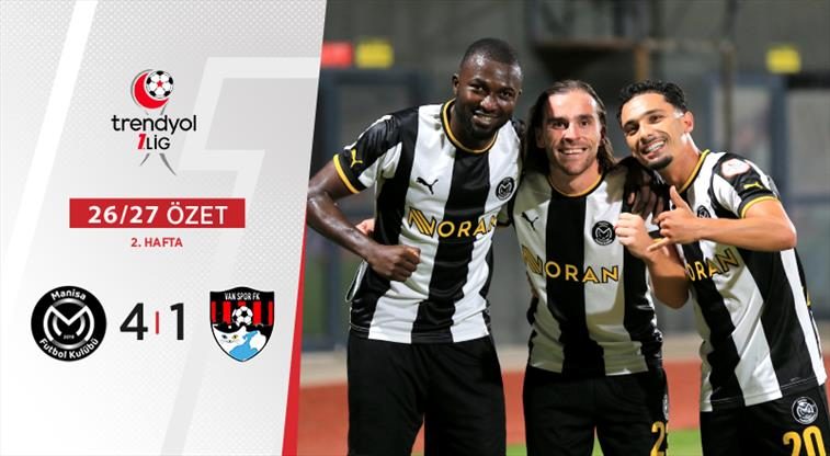 ÖZET | Manisa FK'den 4 gollü galibiyet! 1 ozet manisa fkden 4 gollu galibiyet