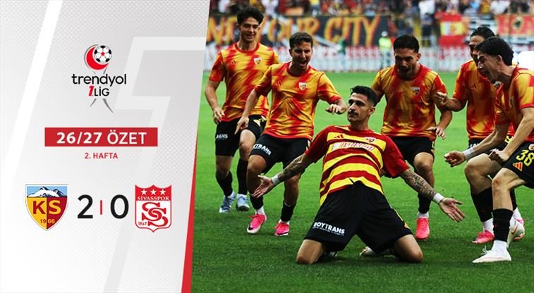 ÖZET | Metro Holding Kayserispor işi ilk yarıda bitirdi! 1 ozet metro holding kayserispor isi ilk yarida bitirdi