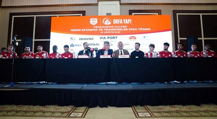 pendikspor yeni isim sponsorlugunu ve transferlerini tanitti UJkkmNlH