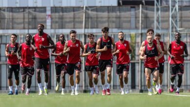 Samsunspor günü çift idmanla sürdürdü 7 samsunspor gunu cift idmanla surdurdu suv66nua