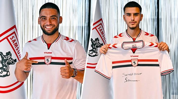 Samsunspor'dan iki transfer birden! 1 samsunspordan iki transfer birden