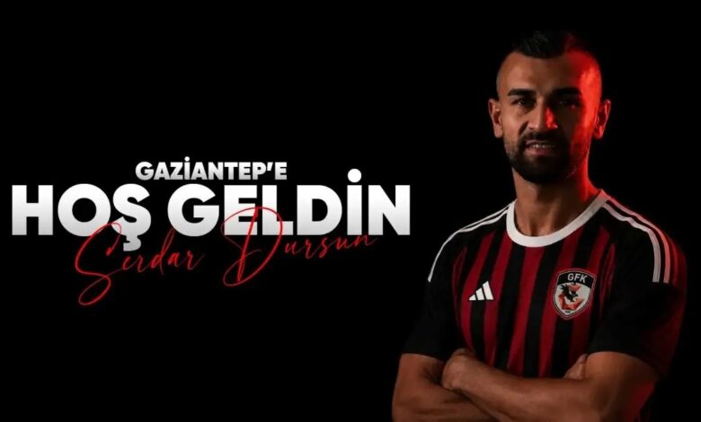 Serdar Dursun Gaziantep FK'ye transfer oldu! 1 serdar dursun gaziantep fkye transfer oldu BTNX2ndv