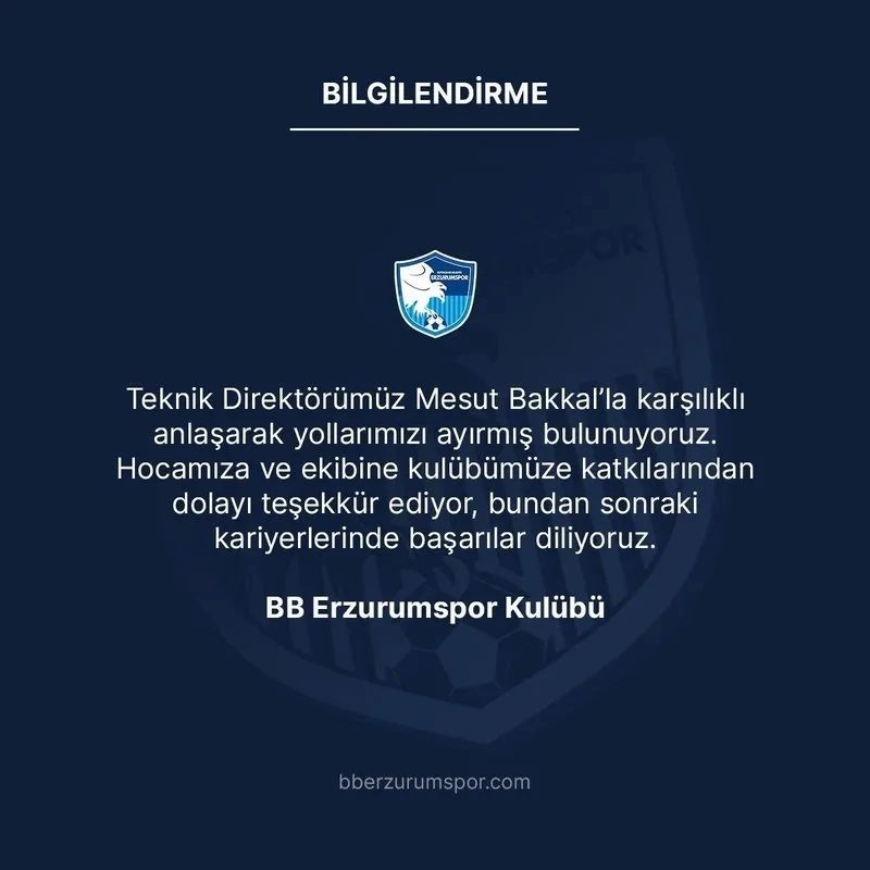 son dakika spor haberleri erzurumsporda mesut bakkal ile yollar ayrildi 0 bEJPE3jF