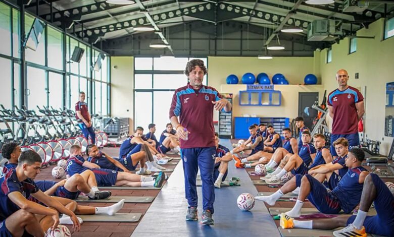 Trabzonspor'da yeni dönem hazırlıkları devam etti 1 trabzonsporda yeni donem hazirliklari devam etti LM76iBG2