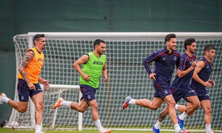 Trabzonspor'dan çift idman 1 trabzonspordan cift idman 9ID6VWC4
