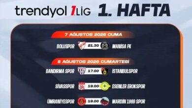 Trendyol 1. Lig'de 2025-26 dönemi birinci hafta maç programı açıklandı 5 trendyol 1 ligde 2025 26 donemi birinci hafta mac programi aciklandi HN1IRHQn