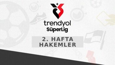 Trendyol Süper Lig'de 2. haftanın hakemleri açıklandı 6 trendyol super ligde 2 haftanin hakemleri aciklandi Y5O2eaYk