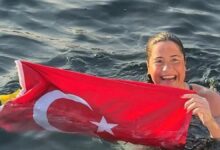 Ultra maraton yüzücüsü Aysu Türkoğlu, Tsugaru Kanalı'nı geçen en genç Türk oldu! 14 ultra maraton yuzucusu aysu turkoglu tsugaru kanalini gecen en genc turk oldu 2c9b8ZWV