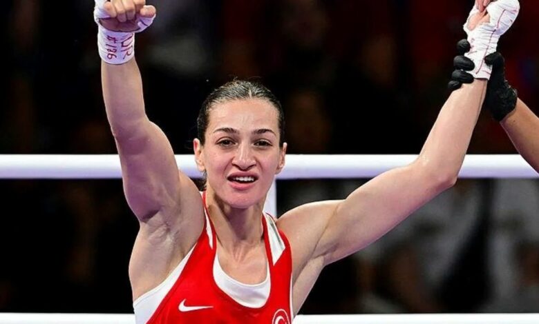 ulusal boksor buse naz cakiroglu paris olimpiyatlarinda finalde nPduVs3c