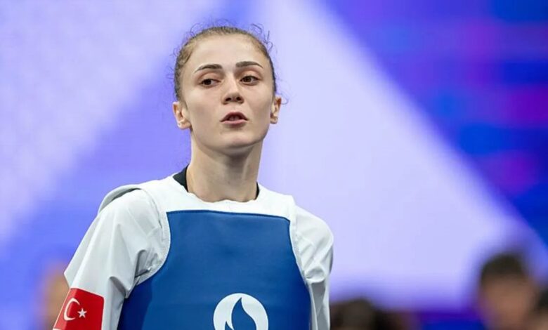 Ulusal tekvandocu Merve Dinçel Kavurat Paris Olimpiyatları'nda 5. oldu! 1 ulusal tekvandocu merve dincel kavurat paris olimpiyatlarinda 5 oldu xYTg41Ml