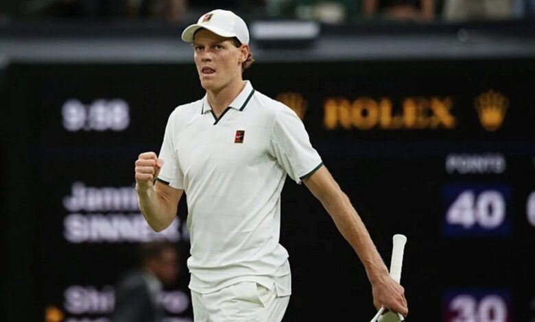 Wimbledon'da Jannik Sinner, çeyrek finale yükseldi 4 wimbledonda jannik sinner ceyrek finale yukseldi j28Rcxqa
