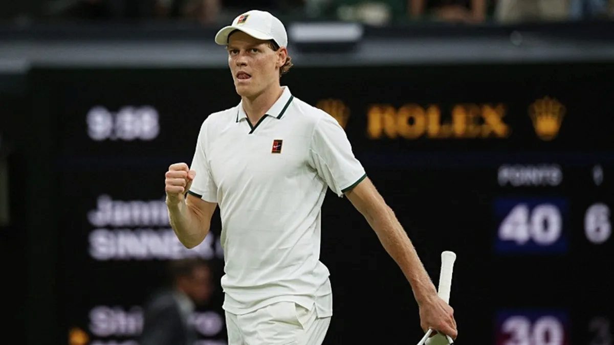 Wimbledon'da Jannik Sinner, çeyrek finale yükseldi 5 wimbledonda jannik sinner ceyrek finale yukseldi