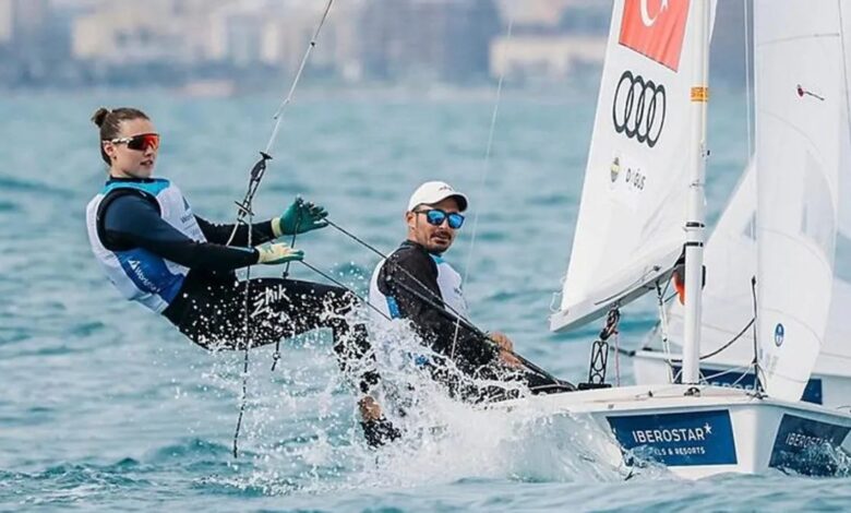 Yelkende Deniz Çınar-Lara Nalbantoğlu çifti finallere kalamadı! | PARİS 2024 1 yelkende deniz cinar lara nalbantoglu cifti finallere kalamadi paris 2024 ibMKLecg