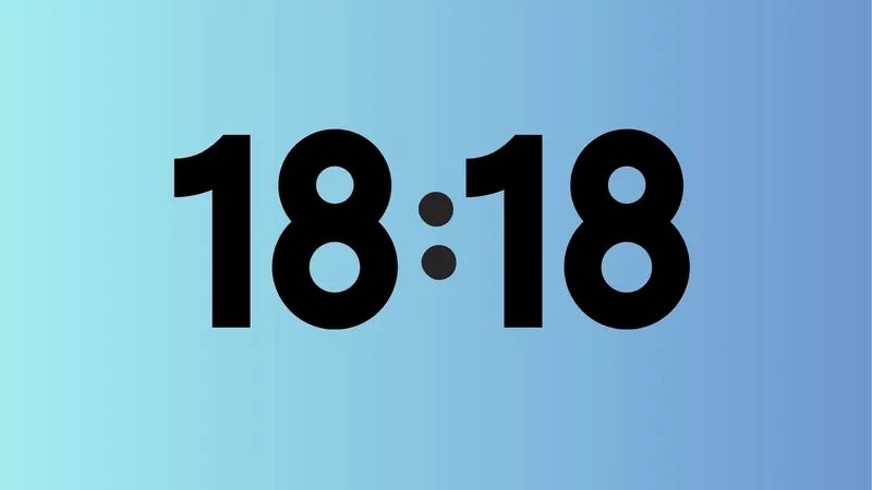 1818 saat manasi nedir cift saat 1818 ne manaya gelir 1