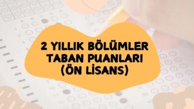 2 yillik kisimlar taban puanlari 2026 yks on lisans muvaffakiyet siralamalari jkFlfmeT