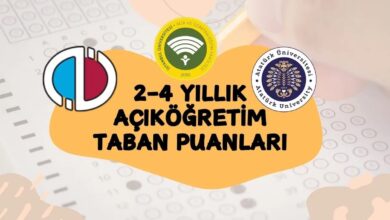 Açıköğretim taban puanları 2026 | Açıköğretim Fakültesi 2,4 yıllık kısımlar taban puanları 6 acikogretim taban puanlari 2026 acikogretim fakultesi 24 yillik kisimlar taban puanlari JEGLerPq