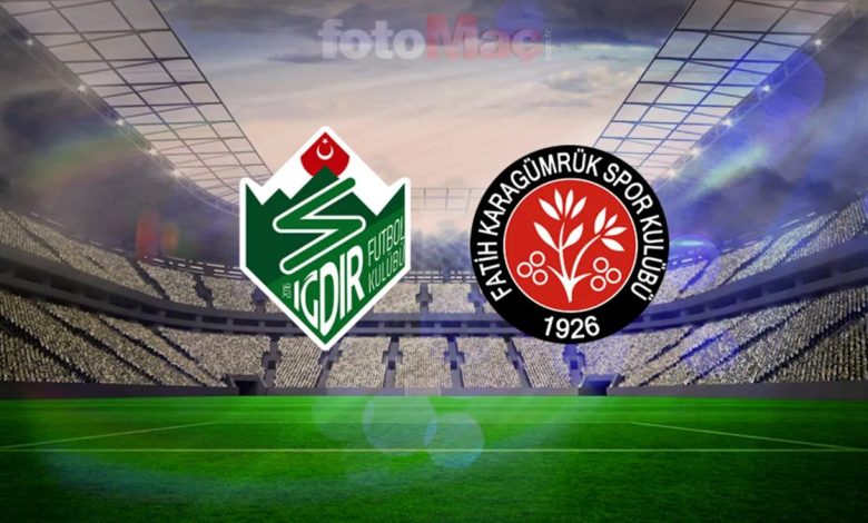 alagoz holding igdir fk fatih karagumruk maci saat kacta hangi kanalda DlOlEplG
