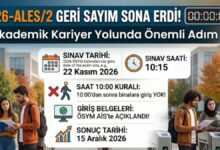 ales2 tarihi belirli oldu imtihan bu hafta sonu mu wElpASJJ