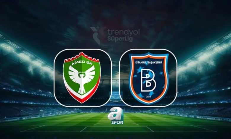 Amed SK-Başakşehir | CANLI (Trendyol Süper Lig 5. hafta) 1 amed sk basaksehir canli trendyol super lig 5 hafta PCIvLSNL