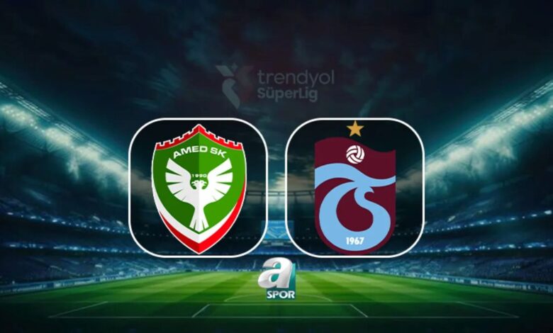 Amedspor-Trabzonspor maçı saat kaçta, hangi kanalda? | CANLI 1 amedspor trabzonspor maci saat kacta hangi kanalda canli 1tDzUUJS